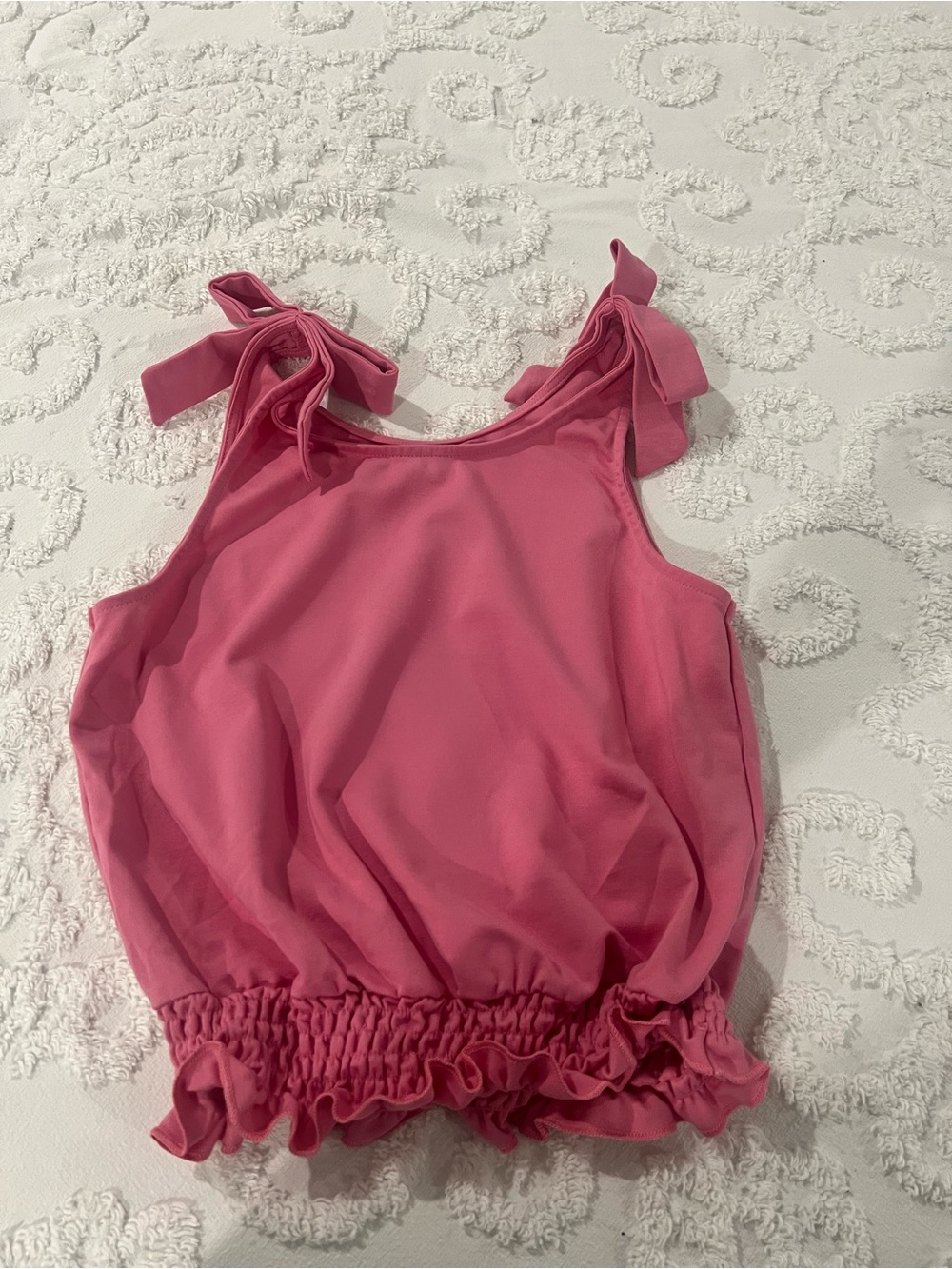 Habitual Pink Womens Tank Top